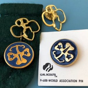 Accessories | Vintage Boy Girl Cub Scouts Pin Lot | Poshmark
